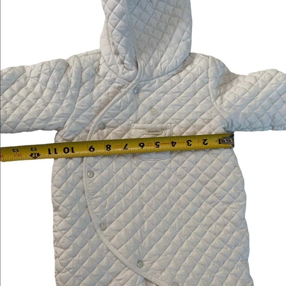 Absorba Quilted One Piece Bunting Suit Size 75